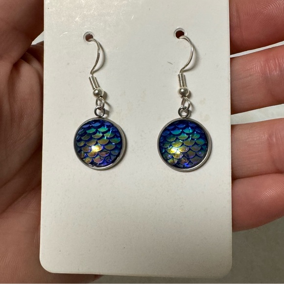 Hand Crafted Jewelry - Mermaid 🧜‍♀️ Handmade Earrings 🧜‍♀️